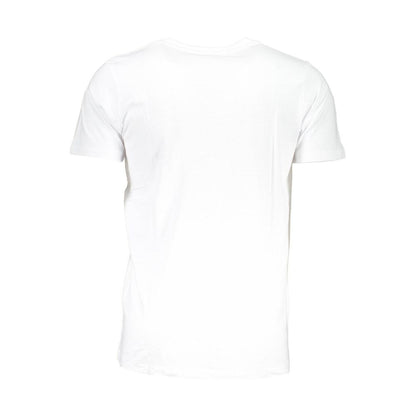 Scuola Nautica White Cotton T-Shirt Scuola Nautica