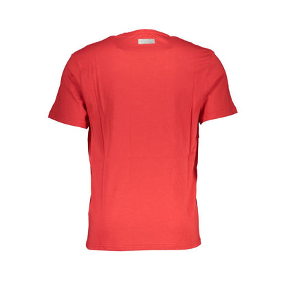 Bikkembergs Red Cotton T-Shirt Bikkembergs