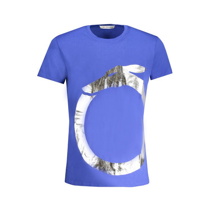 Trussardi Blue Cotton T-Shirt Trussardi