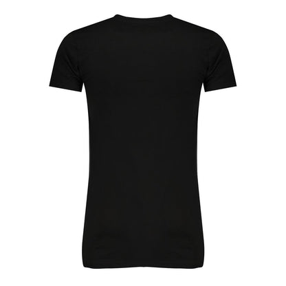 Gaudi Black Cotton T-Shirt Gaudi