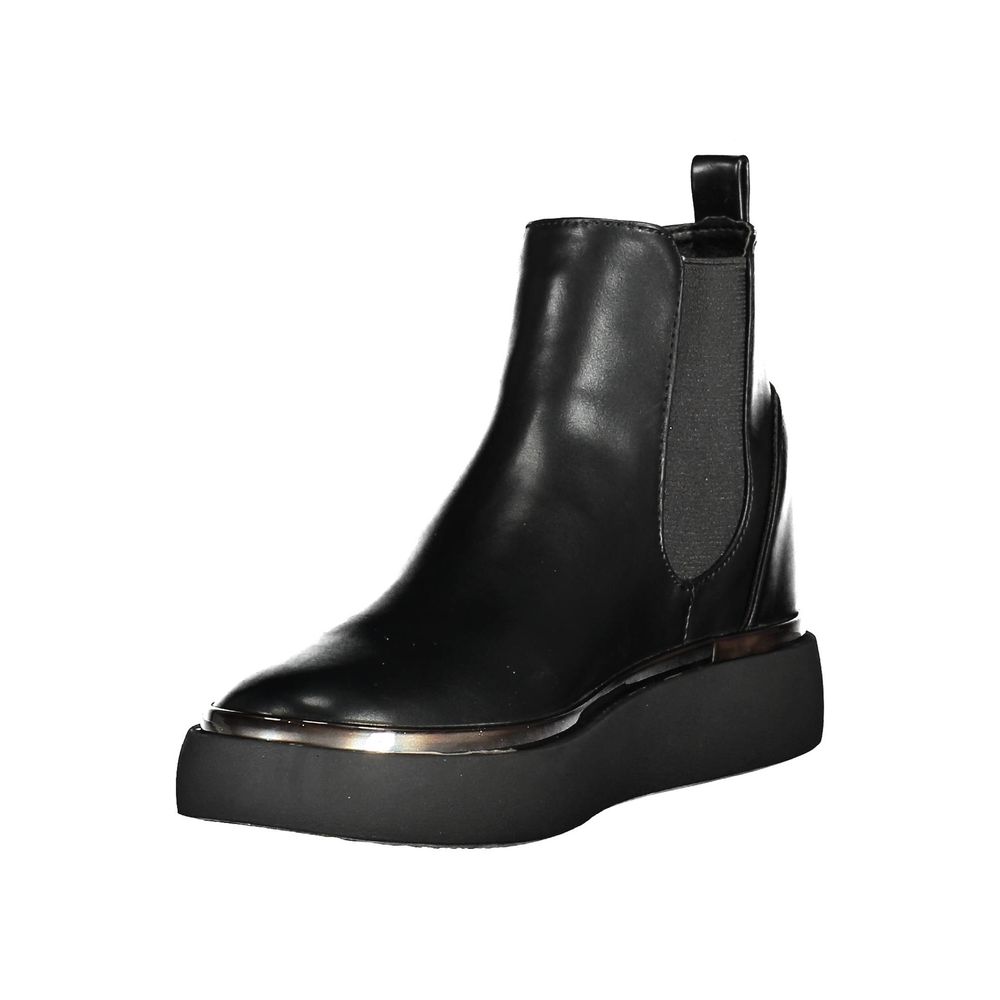 U.S. POLO ASSN. Chic Low Ankle Boot with Contrasting Details U.S. POLO ASSN.