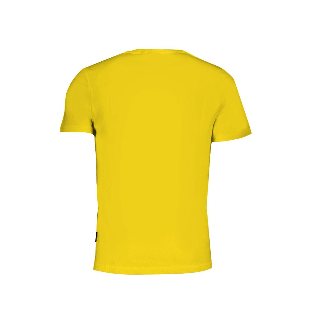 Napapijri Yellow Cotton T-Shirt Napapijri