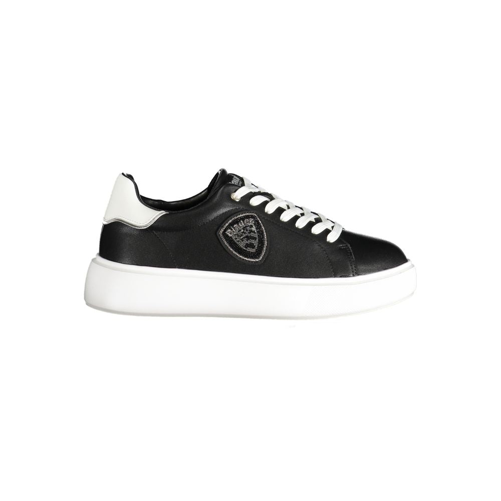 Blauer Black Polyester Sneaker Blauer