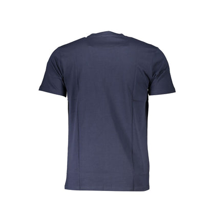 Cavalli Class Blue Cotton T-Shirt Cavalli Class