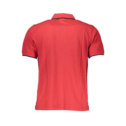 North Sails Red Cotton Polo Shirt North Sails