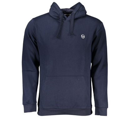 Sergio Tacchini Blue Cotton Sweater Sergio Tacchini