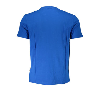 Napapijri Blue Cotton T-Shirt Napapijri