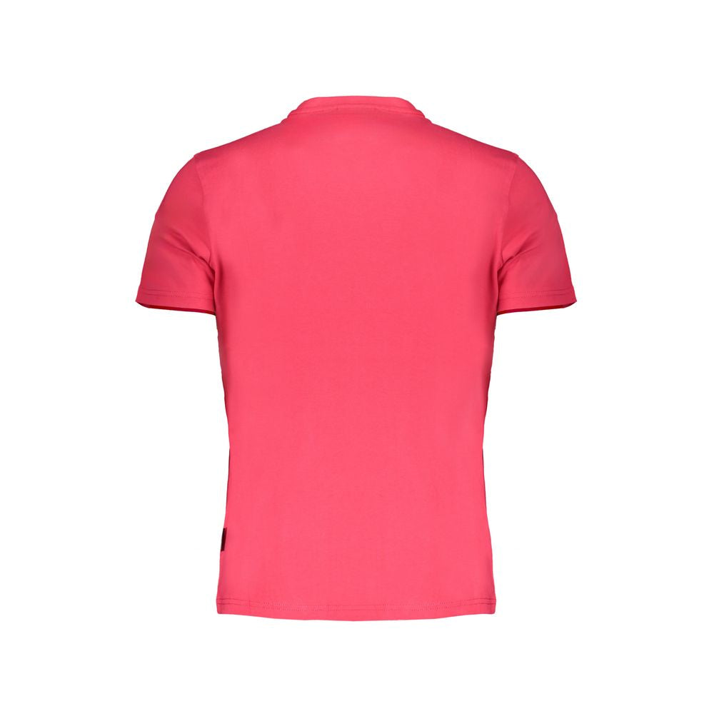 Napapijri Pink Cotton T-Shirt Napapijri