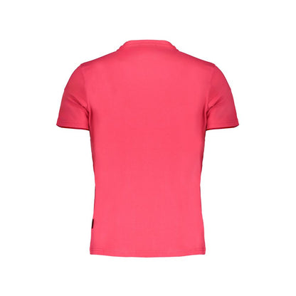 Napapijri Pink Cotton T-Shirt Napapijri