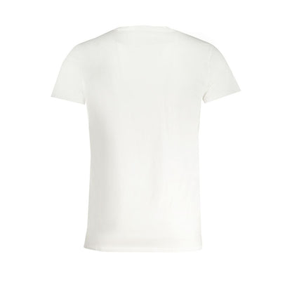 Trussardi White Cotton T-Shirt Trussardi