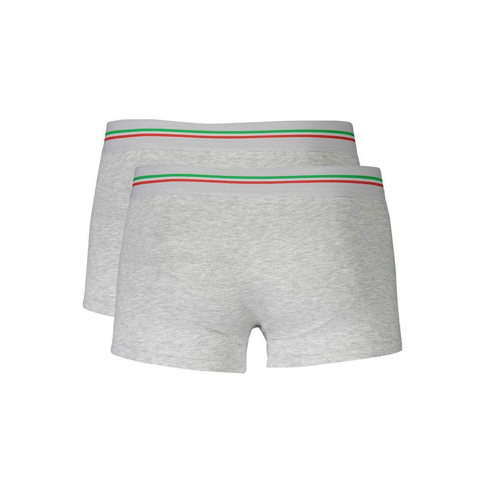 Aeronautica Militare Gray Cotton Underwear Aeronautica Militare