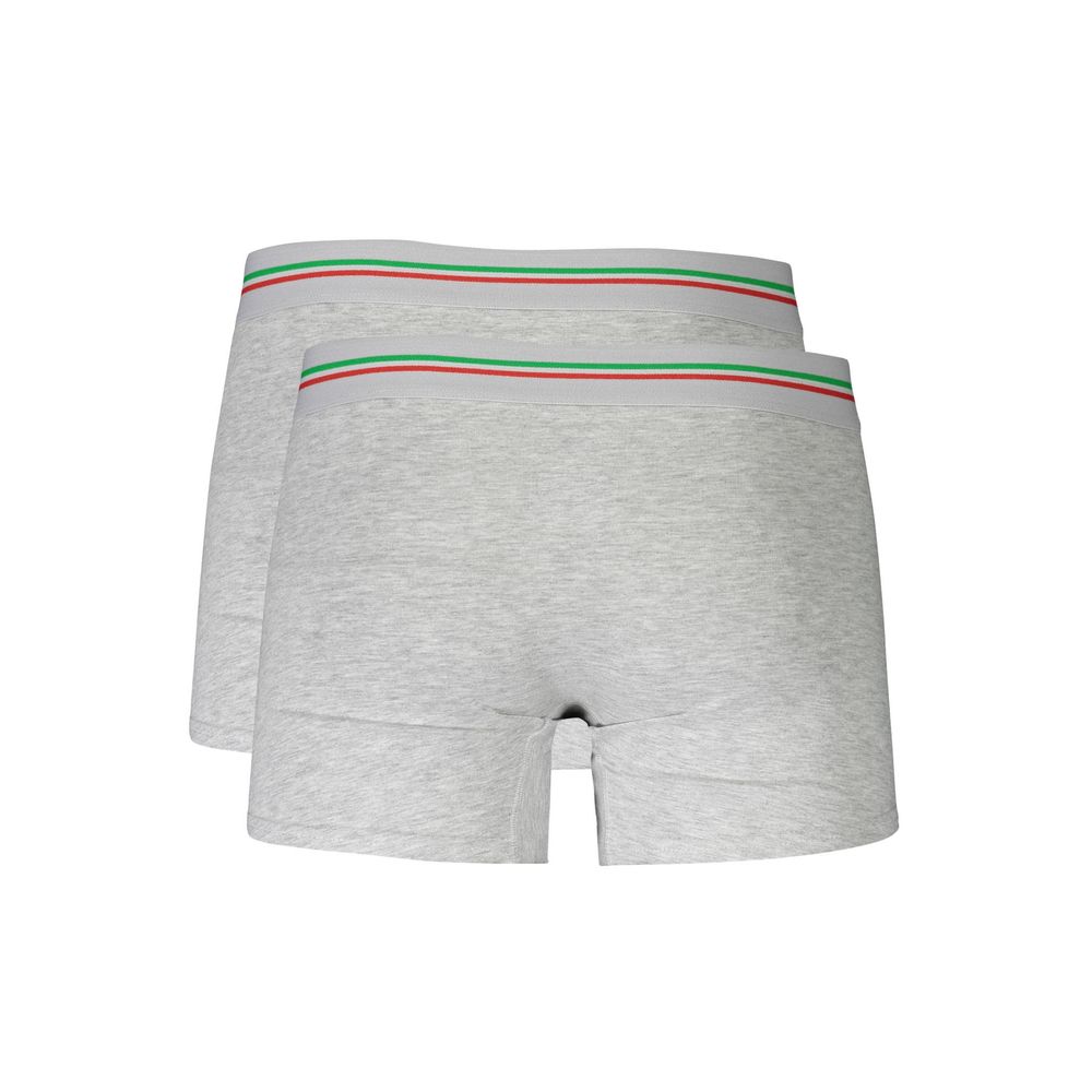 Aeronautica Militare Gray Cotton Underwear Aeronautica Militare