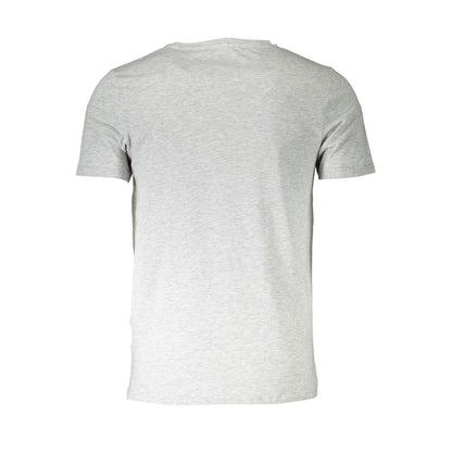 Aeronautica Militare Gray Cotton T-Shirt Aeronautica Militare