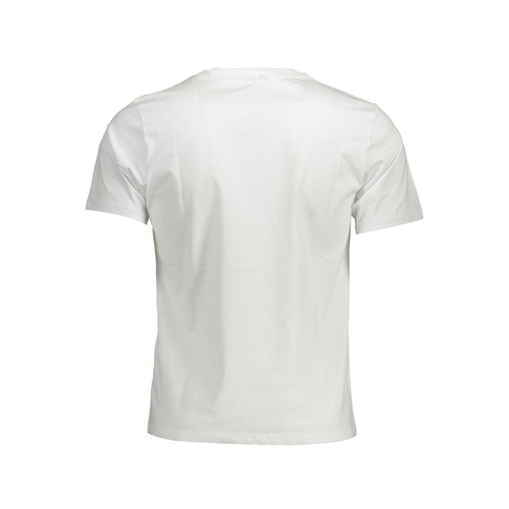 North Sails Elegant White Round Neck Cotton Tee North Sails