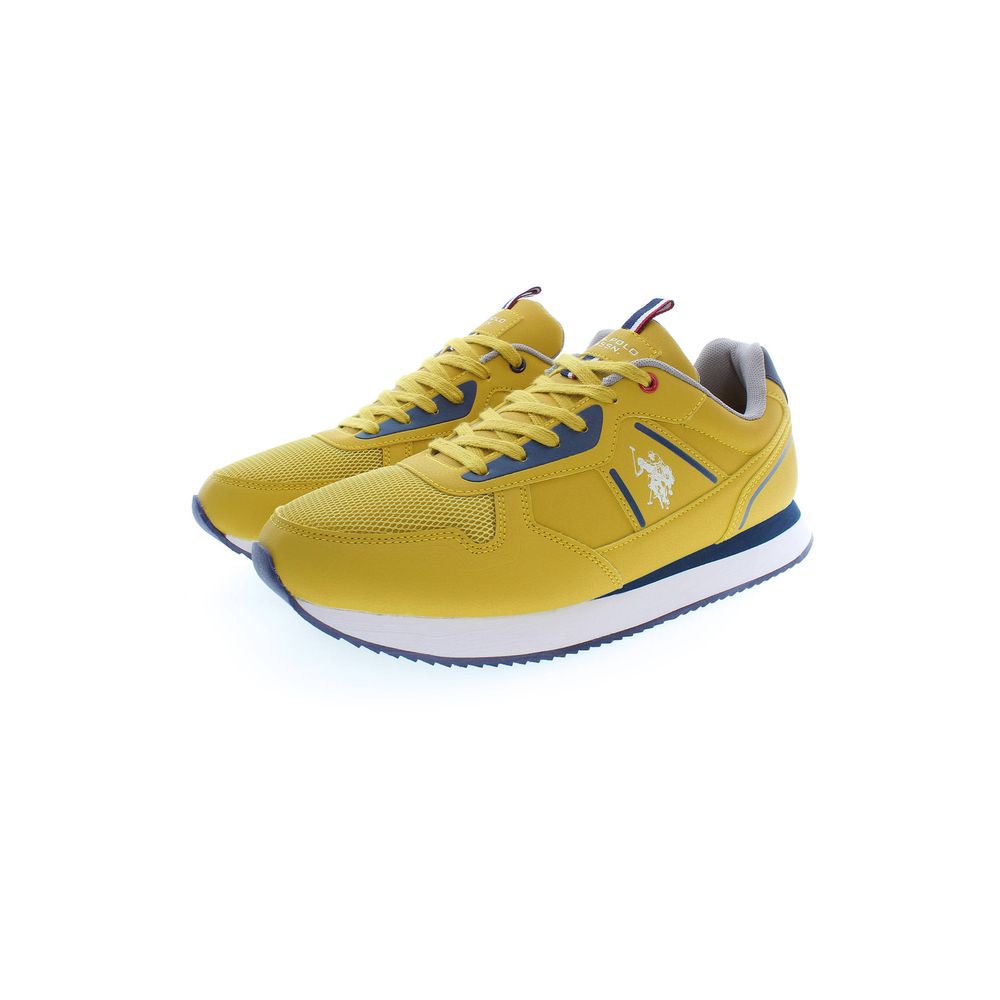 U.S. POLO ASSN. Radiant Yellow Lace-Up Sport Sneakers U.S. POLO ASSN.