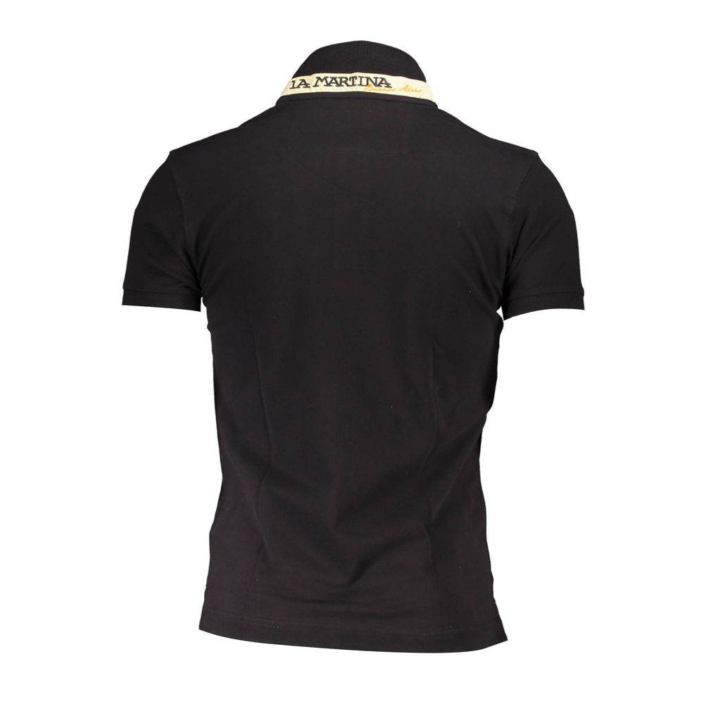 La Martina Elegant Slim Fit Polo with Contrasting Details La Martina