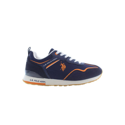 U.S. POLO ASSN. Chic Blue Sporty Lace-up Sneakers U.S. POLO ASSN.