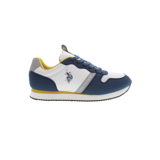 U.S. POLO ASSN. Sleek Blue Sneakers with Contrast Details U.S. POLO ASSN.