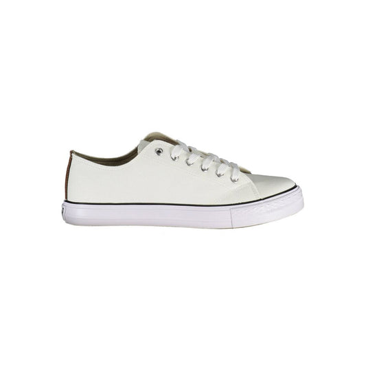 Carrera White Polyester Sneaker Carrera