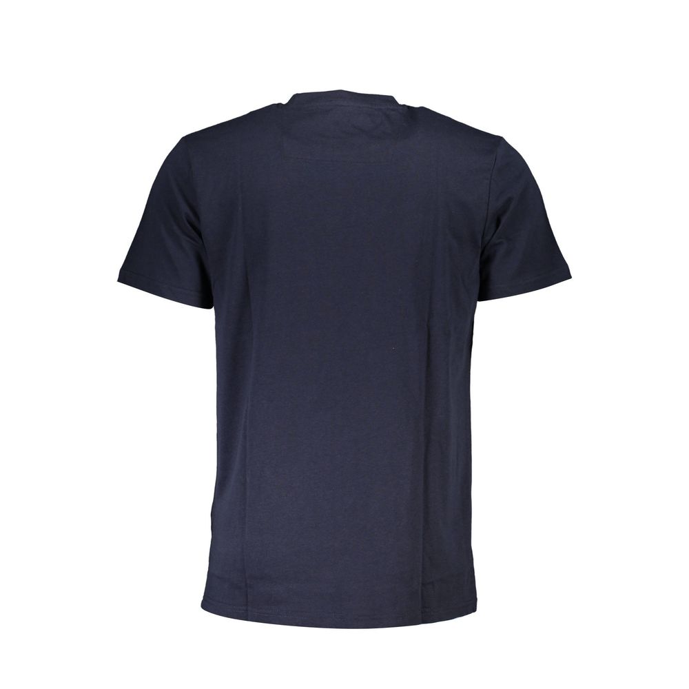 Cavalli Class Blue Cotton T-Shirt Cavalli Class