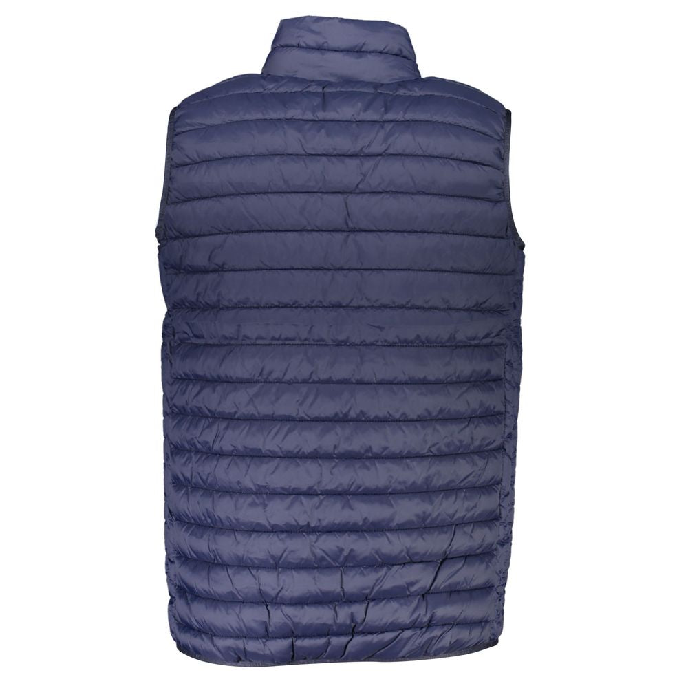 North Sails Sleek Sleeveless Zippered Vest in Blue North Sails