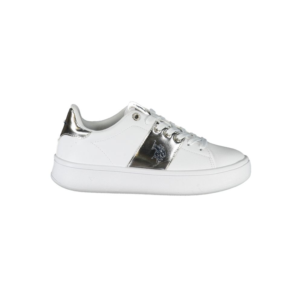 U.S. POLO ASSN. Chic Sporty Lace-Up Sneakers with Contrast Details U.S. POLO ASSN.