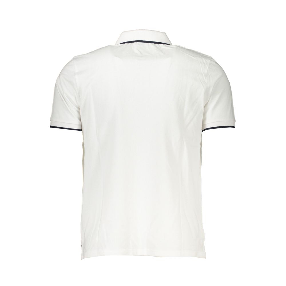 North Sails White Cotton Polo Shirt