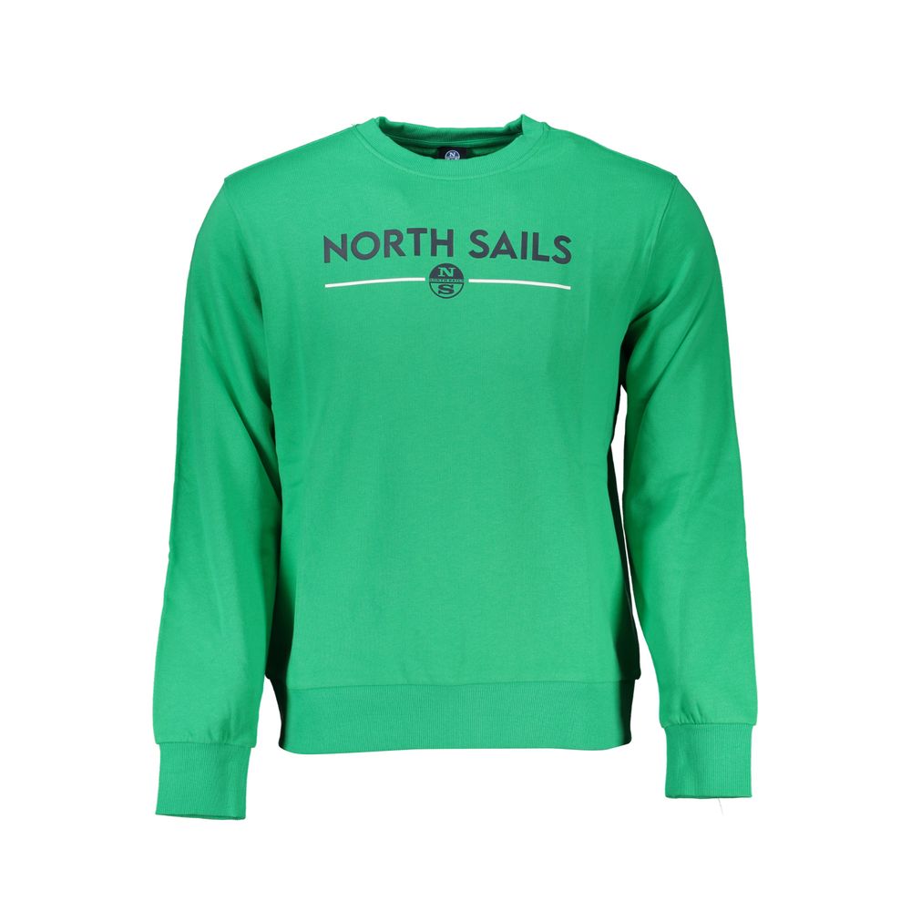 North Sails Green Cotton Sweater North Sails