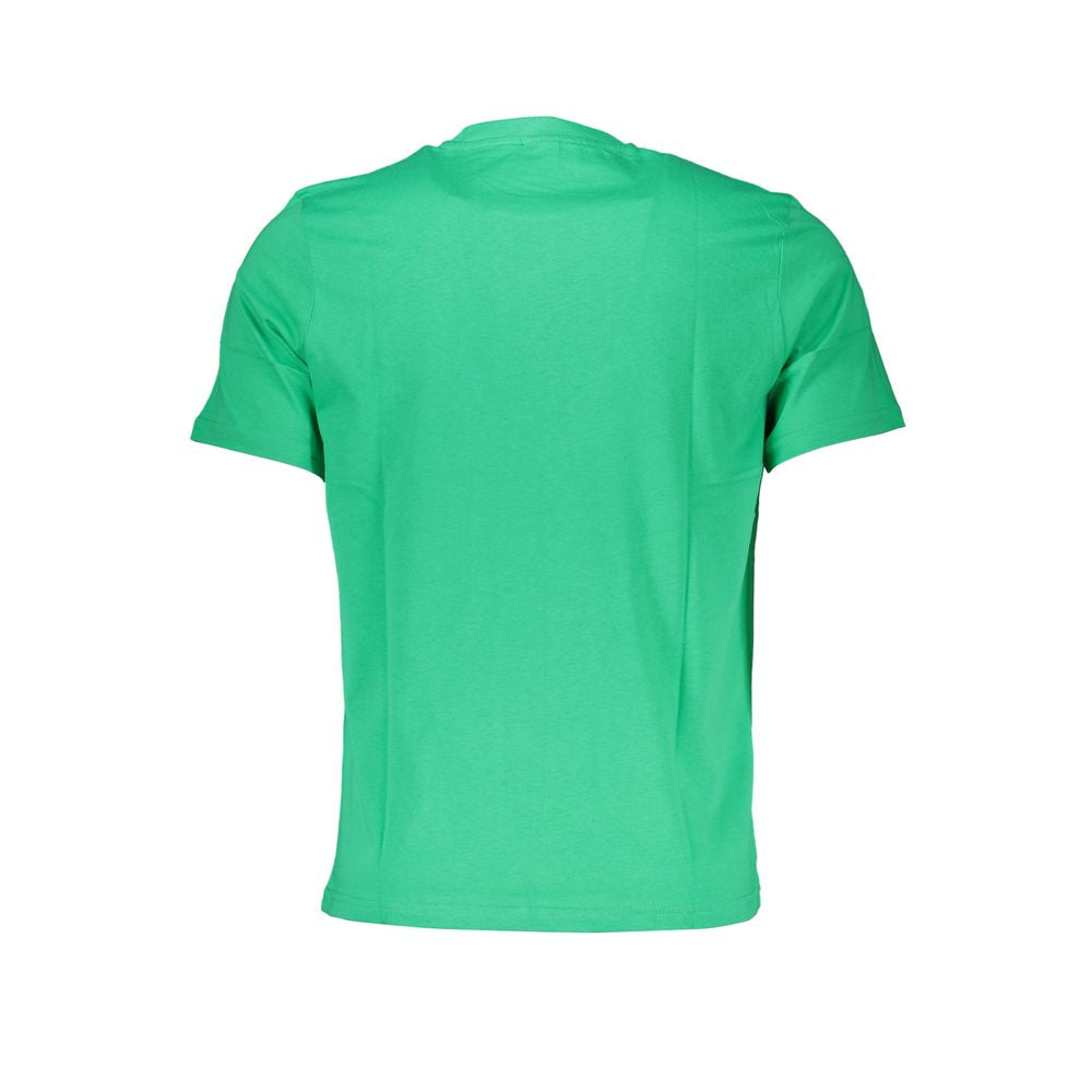 North Sails Green Cotton T-Shirt North Sails