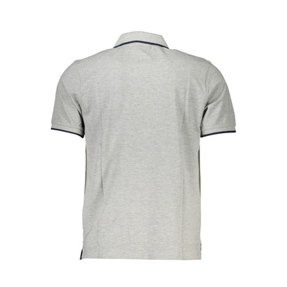 North Sails Gray Cotton Polo Shirt North Sails