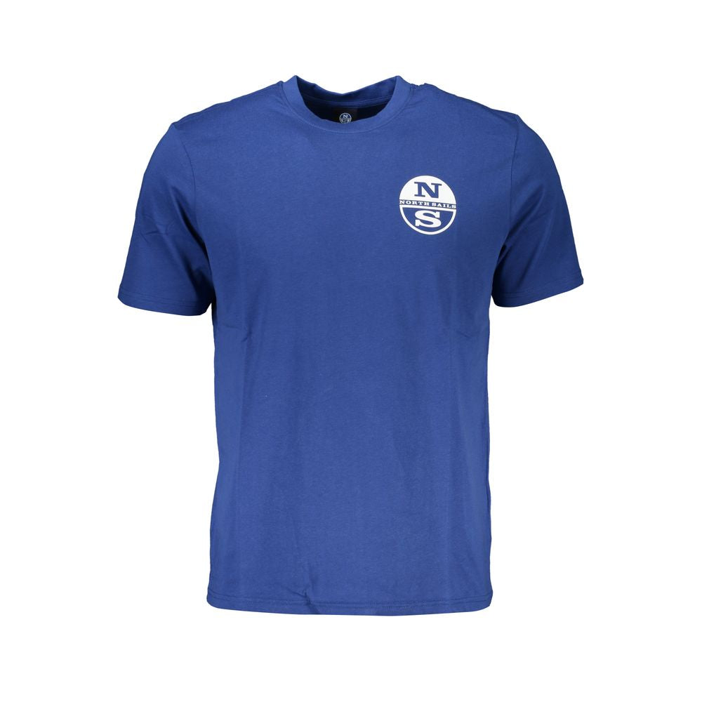 North Sails Blue Cotton T-Shirt North Sails