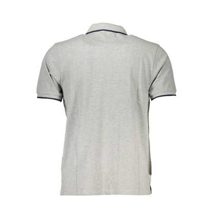 North Sails Gray Cotton Polo Shirt North Sails