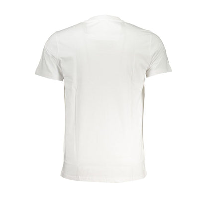 Cavalli Class White Cotton T-Shirt Cavalli Class