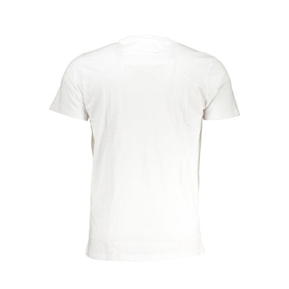 Cavalli Class White Cotton T-Shirt Cavalli Class