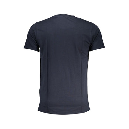 Cavalli Class Blue Cotton T-Shirt Cavalli Class