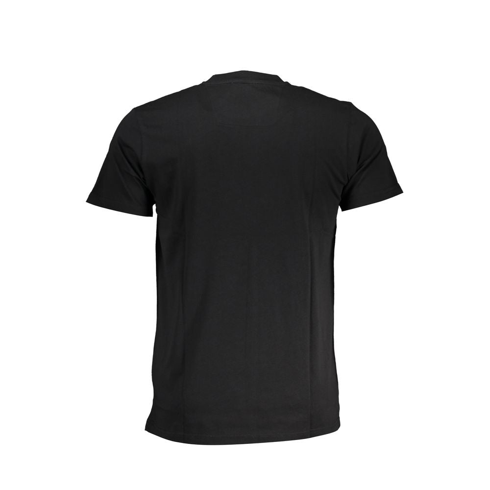 Cavalli Class Black Cotton T-Shirt Cavalli Class