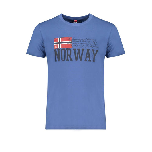 Norway 1963 Blue Cotton T-Shirt Norway 1963