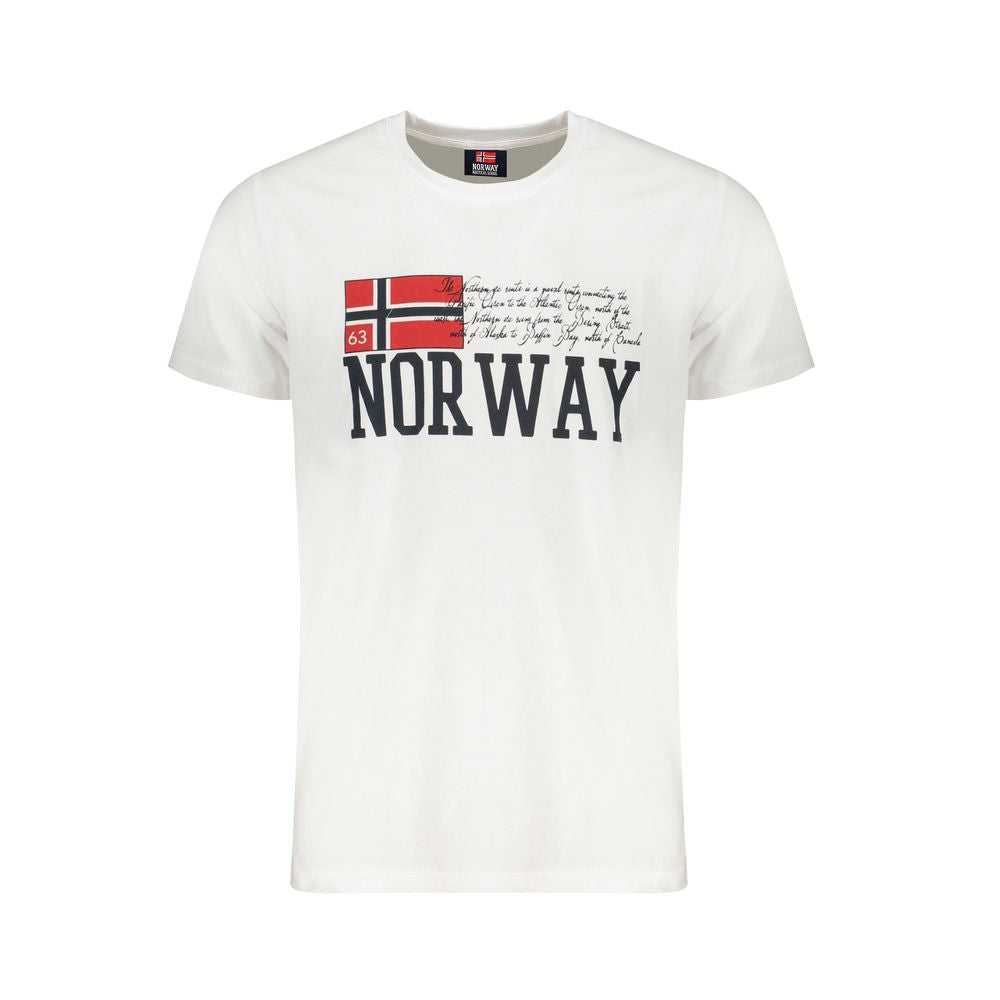 Norway 1963 White Cotton T-Shirt Norway 1963