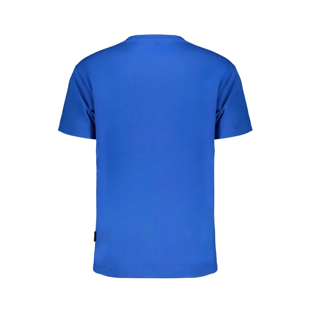 Napapijri Blue Cotton T-Shirt Napapijri