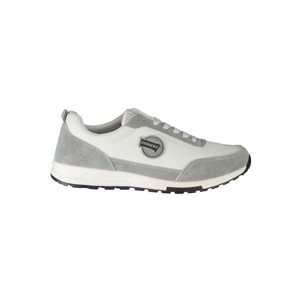 Carrera White Polyester Sneaker Carrera