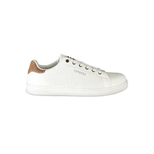 Carrera White Polyester Sneaker Carrera