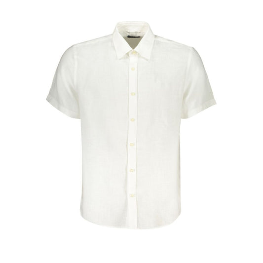 North Sails White Linen Shirt North Sails