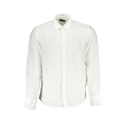 North Sails White Linen Shirt North Sails