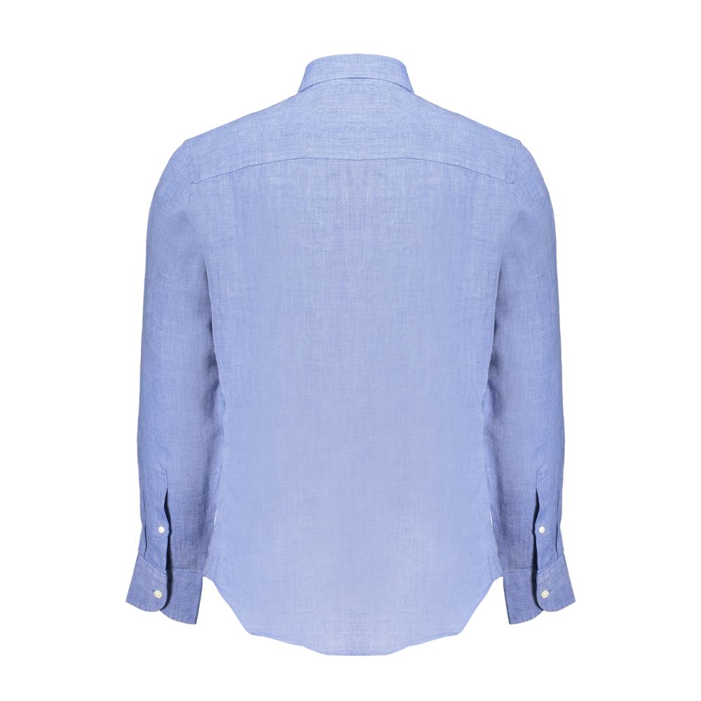 North Sails Blue Linen Shirt North Sails