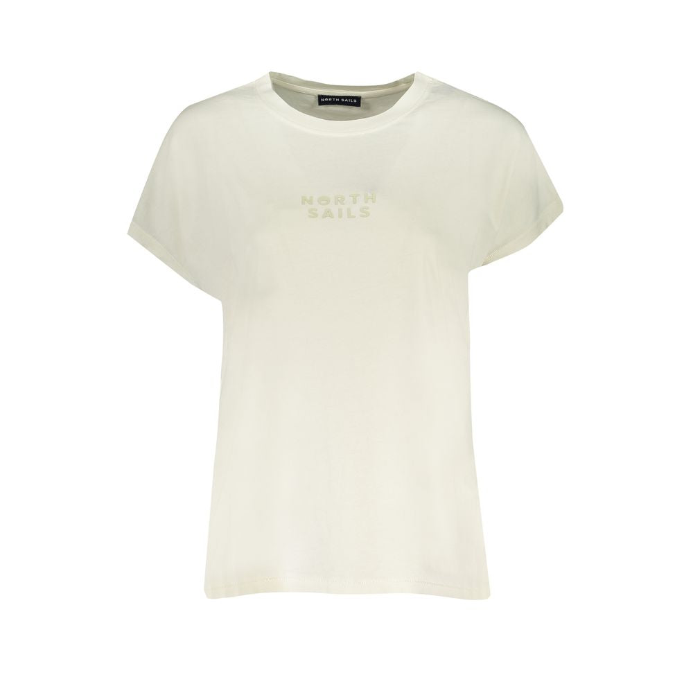 North Sails White Cotton Tops & T-Shirt North Sails