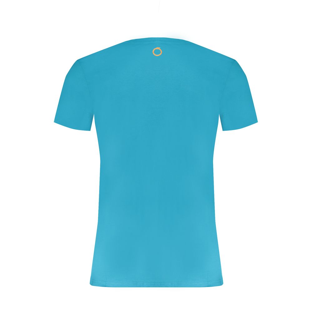 Trussardi Light Blue Cotton T-Shirt Trussardi