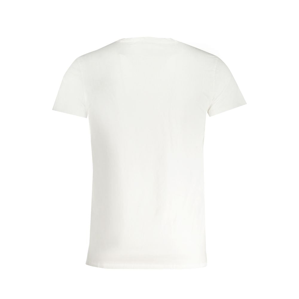 Trussardi White Cotton T-Shirt Trussardi