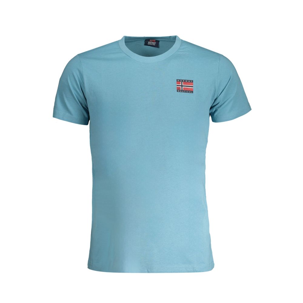 Norway 1963 Light Blue Cotton T-Shirt Norway 1963