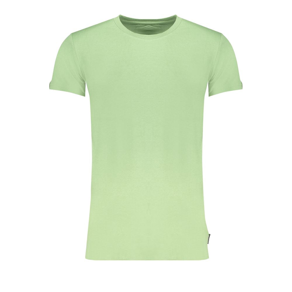 Gaudi Green Cotton T-Shirt Gaudi