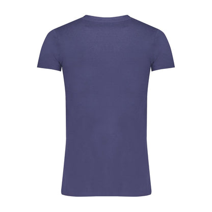 Gaudi Blue Cotton T-Shirt Gaudi